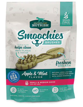 Rachael Ray Nutrish Smoochies Brushes Apple & Mint Flavor (Small & Medium Dogs)