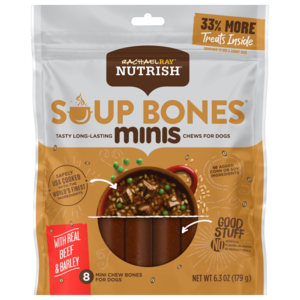 Rachael Ray Nutrish Soup Bones Minis With Real Beef & Barley