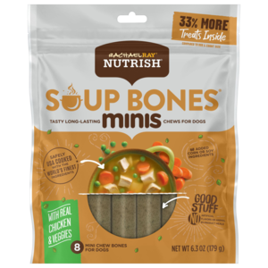 Rachael Ray Nutrish Soup Bones Minis With Real Chicken & Veggies