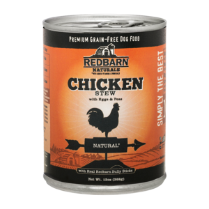Redbarn Grain-Free Canned Chicken Stew With Eggs & Peas For Dogs