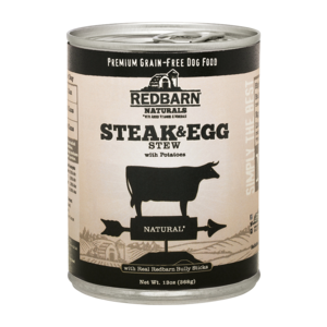 Redbarn Grain-Free Canned Steak & Egg Stew With Potatoes For Dogs