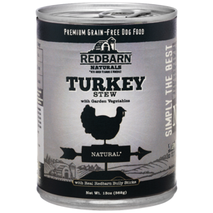 Redbarn Grain-Free Canned Turkey Stew With Garden Vegetables For Dogs