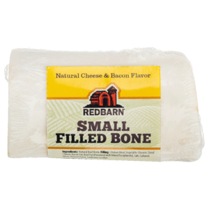 Redbarn Filled Bone Natural Cheese & Bacon Flavor