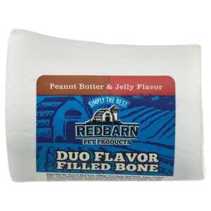 Redbarn Duo Flavor Filled Bone Peanut Butter & Jelly Flavor