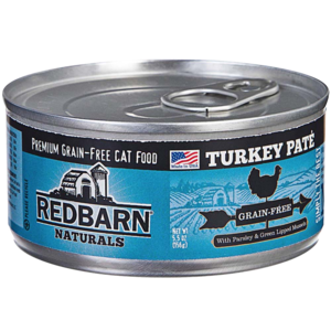 Redbarn Grain-Free Canned Turkey Paté With Parsley & Green Lipped Mussels For Cats