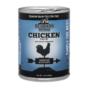 Redbarn Grain-Free Canned Chicken Paté With Garden Vegetables For Dogs (Immune Support)