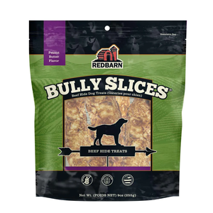 Redbarn Beef Hide Treats Bully Slices Peanut Butter Flavor | Review ...