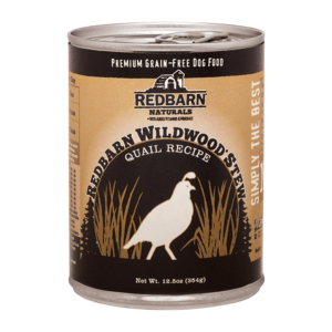 Redbarn Grain-Free Canned Redbarn Wildwood Stew Quail Recipe For Dogs
