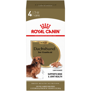 Royal Canin Breed Health Nutrition Dachshund Adult Loaf In Sauce Supports Bone & Joint Health