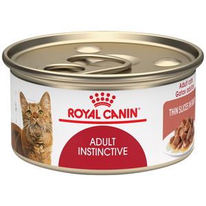 Royal Canin Feline Health Nutrition Adult Instinctive Thin Slices in Gravy