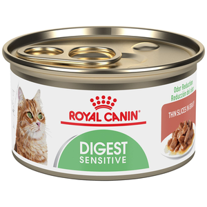 Royal Canin Feline Care Nutrition Digest Sensitive Odor Reduction Thin Slices In Gravy