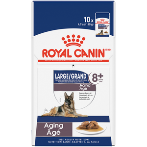 Royal Canin Size Health Nutrition Large Aging 8+ Chunks In Gravy