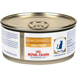 Royal Canin Veterinary Diet Feline Calorie Control CC High Fiber Canned Cat Food