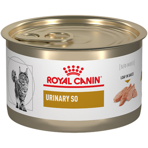 Royal Canin Veterinary Diet Feline Urinary SO Loaf In Sauce Canned Cat Food