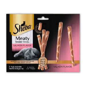 Sheba Meaty Tender Sticks Salmon Flavor
