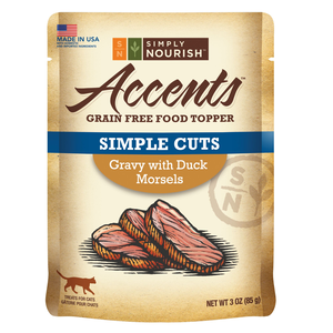 Simply Nourish Accents (Food Topper) Simple Cuts Gravy With Duck Morsels