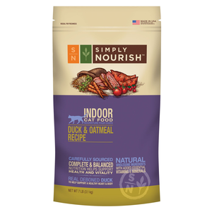 simply nourish duck and oatmeal cat food