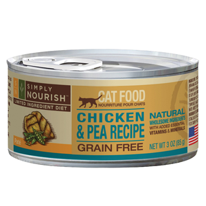 Simply Nourish Limited Ingredient Diet (Pate) Grain Free Chicken & Pea Recipe