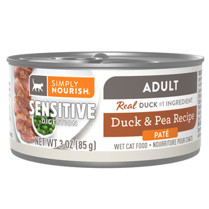 Simply Nourish Sensitive Digestion Duck & Pea Recipe Paté For Adult Dogs