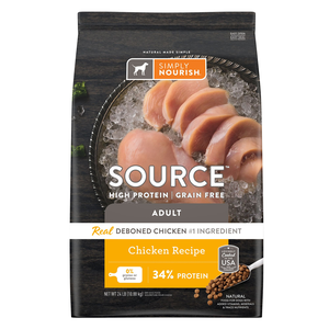 Simply Nourish Source Chicken Recipe For Adult Dogs