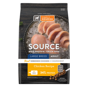 Simply Nourish Source Chicken Recipe For Large Breed Adult Dogs