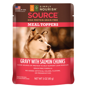 Simply Nourish Source Gravy With Salmon Chunks Meal Toppers