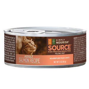 Simply Nourish Source Salmon Recipe (Canned) For Adult Cats