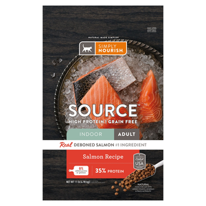 Simply Nourish Source Salmon Recipe For Indoor Adult Cats