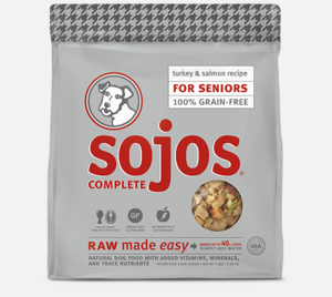 Sojos Complete Turkey & Salmon Recipe For Senior Dogs