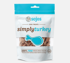 Sojos Dog Treats Simply Turkey