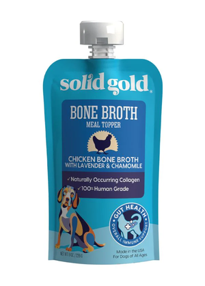 Solid Gold Bone Broth Meal Toppers Chicken Bone Broth With Lavender & Chamomile