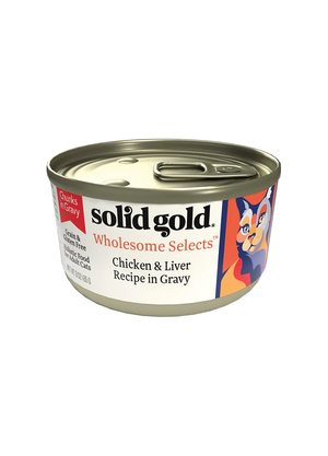 Solid Gold Wholesome Selects Chicken & Liver Recipe Chunks In Gravy