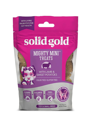 Solid Gold Mighty Mini Treats With Lamb & Sweet Potatoes