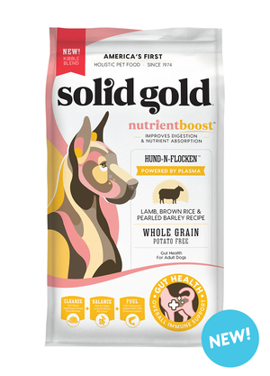 Solid Gold Nutrient Boost Lamb, Brown Rice & Pearled Barley Recipe (Hund-N-Flocken)