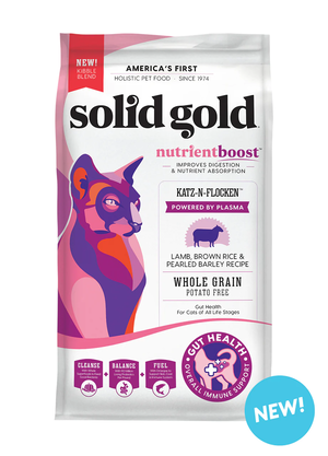 Solid Gold Nutrient Boost Lamb, Brown Rice & Pearled Barley Recipe (Katz-N-Flocken)