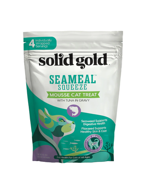Solid Gold Seameal Sqeeze With Tuna In Gravy