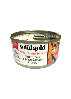 Solid Gold Wholesome Selects Chicken, Duck & Pumpkin Recipe Chunks In Gravy