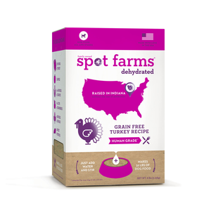 Spot Farms Dehydrated Dog Food Grain Free Turkey Recipe