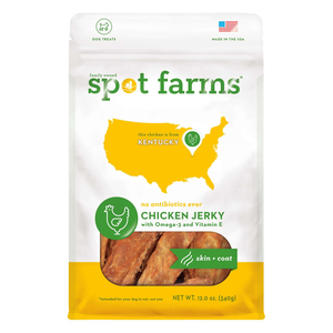 Spot Farms Functional Treats Chicken Jerky (Skin + Coat)