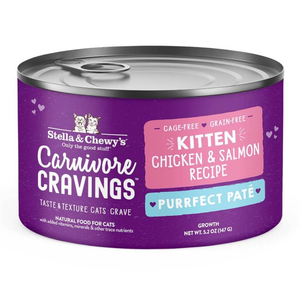 Stella and Chewy's Carnivore Cravings Chicken & Salmon Recipe For Kittens (Purrfect Pate)