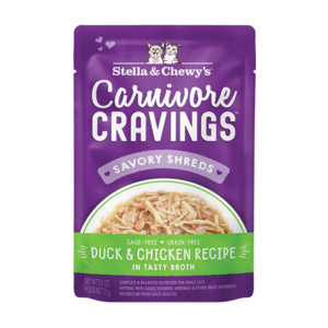 Stella and Chewy's Carnivore Cravings Duck & Chicken Recipe (Savory Shreds)