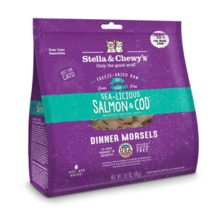 Stella and Chewy's Freeze-Dried Dinner Morsels Sea-Licious Salmon & Cod