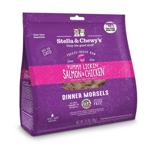 Stella and Chewy's Freeze-Dried Dinner Morsels Yummy Lickin' Salmon & Chicken