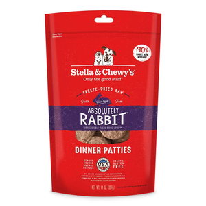 Stella and Chewy's Freeze-Dried Patties Absolutely Rabbit