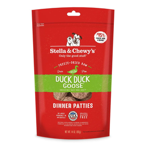 Stella and Chewy's Freeze-Dried Patties Duck Duck Goose