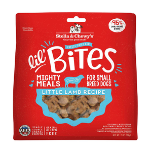 Stella and Chewy's Lil' Bites Mighty Meals Little Lamb Recipe For Small Breed Dogs
