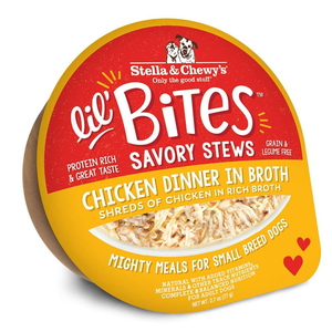 Stella and Chewy's Lil' Bites Savory Stews Chicken Dinner In Broth
