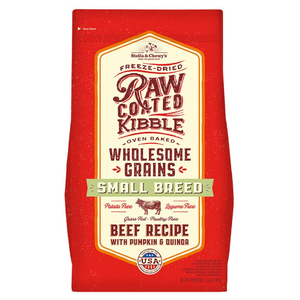 Stella and Chewy's Raw Coated Kibble Beef Recipe With Pumpkin & Quinoa For Small Breed Dogs (Wholesome Grains)