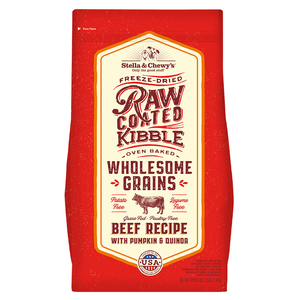 Stella and Chewy's Raw Coated Kibble Beef Recipe With Pumpkin & Quinoa (Wholesome Grains)