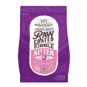 Stella and Chewy's Raw Coated Kibble Cage-Free Chicken Recipe For Kittens